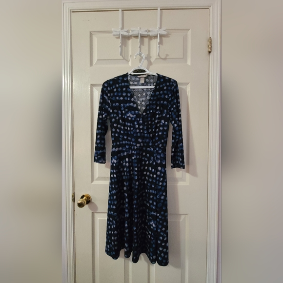 Faux-Wrap Dress - Picture 1 of 2